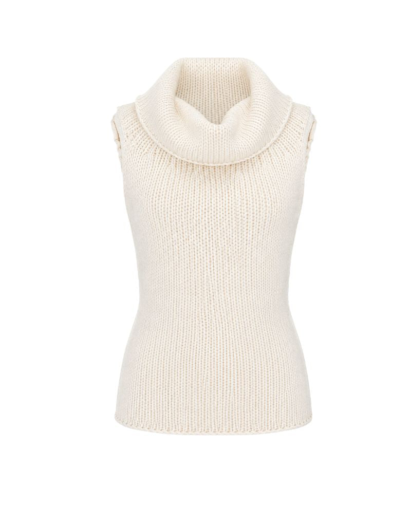 Hand Knit For U Tank Top Sweater Mozarella