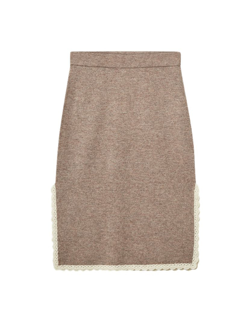 Como Crochet Slip Skirt ECR1