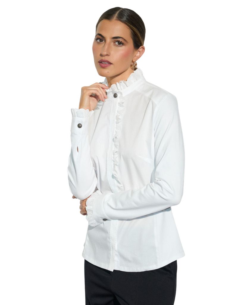 Abria Blouse White