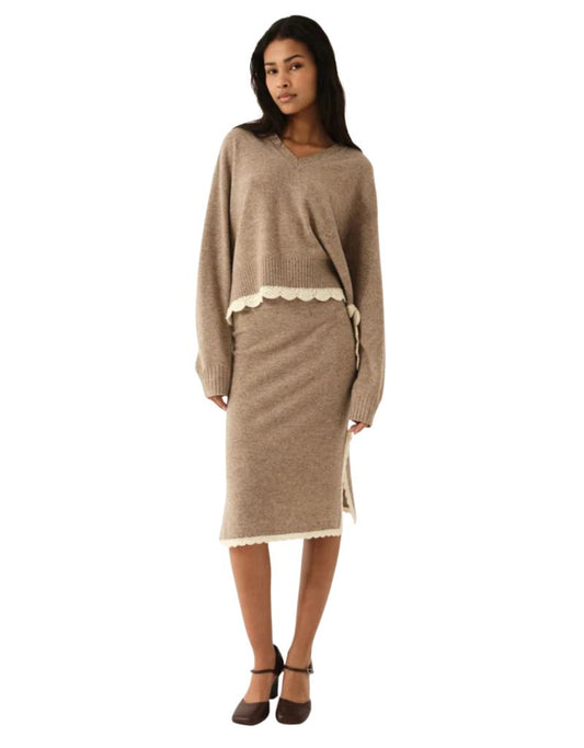 Como Crochet Slip Skirt ECR1