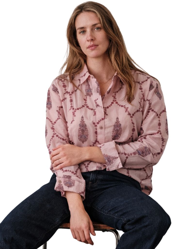 The BELLE Embroidered Gem Cotton Cloth