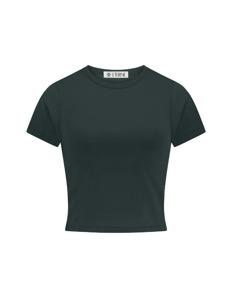 Short Sleeve Baby Tee Forest