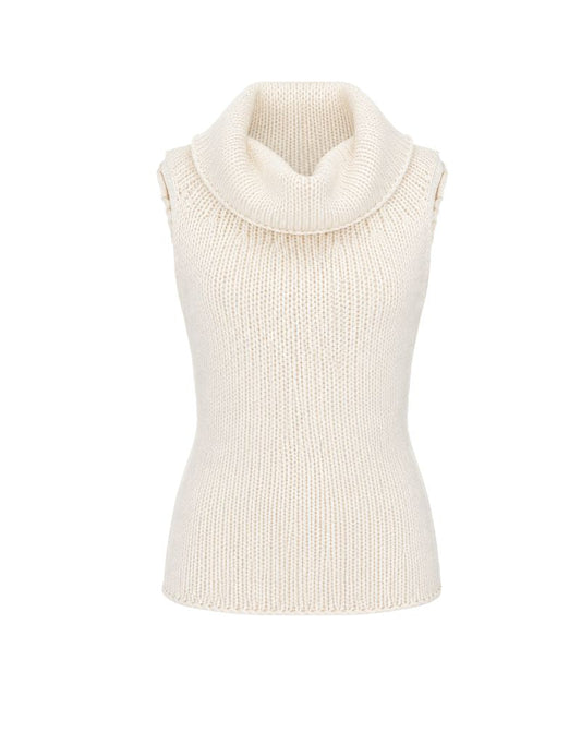 Hand Knit For U Tank Top Sweater Mozarella