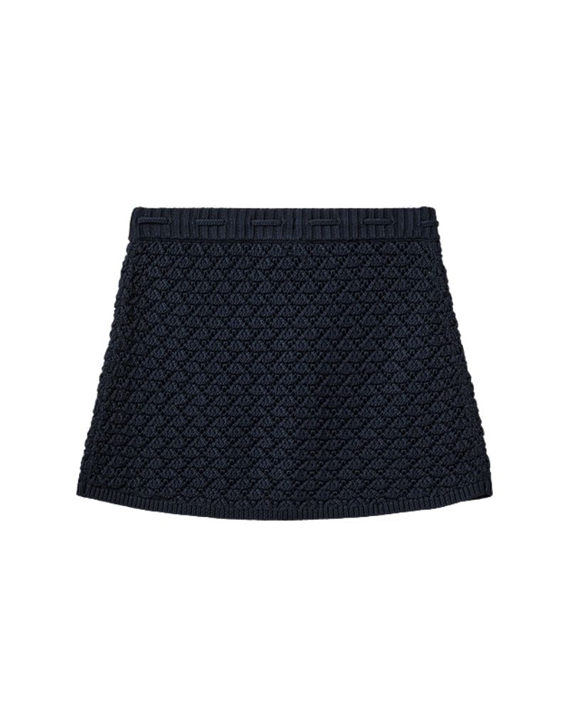 Riviera Mini Skirt Blue
