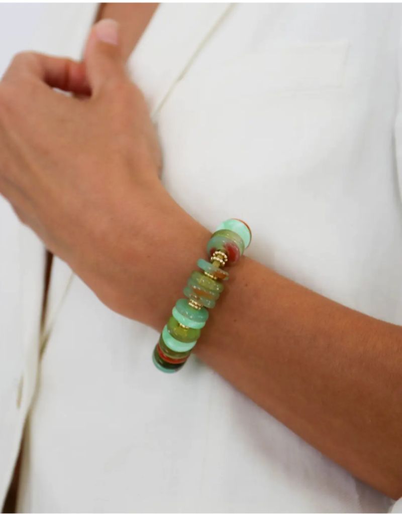 Hydrangea Capsule Bracelet Hair Tie
